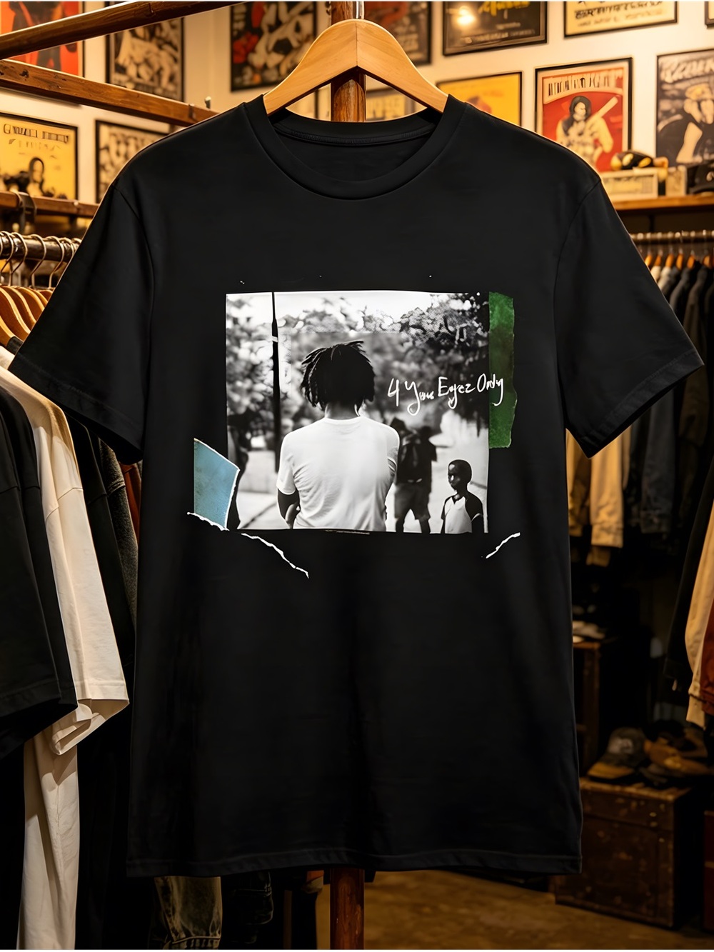 J Cole 4 Your Eyez Only Album Rap Music Graphic Fan Gift Unisex T-Shirt